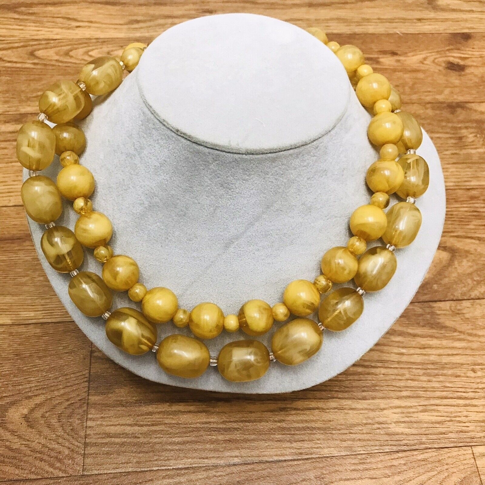 Double Strand Large Necklace Beads